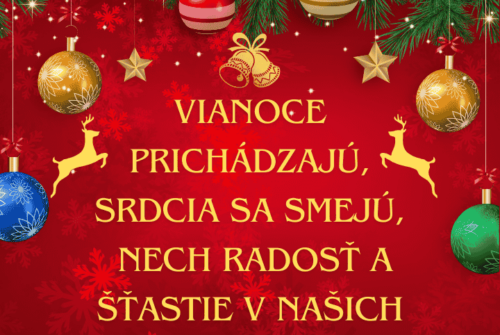 krásne vianočné prianie